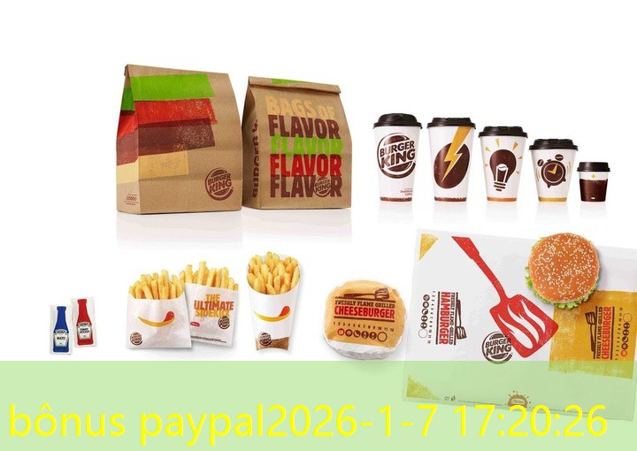 bônus paypal